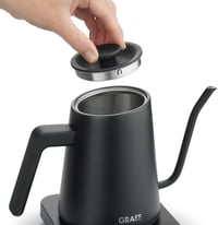 GRAEF GK502 Gooseneck Vízforraló Hőmérsékletes Kijelzővel és Időzítővel 900ml Fekete 8