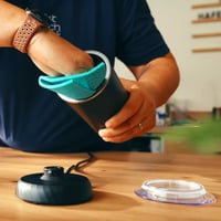 Aparat electric pentru spumarea laptelui GRAEF MS402 – 230 ml, înveliș antiaderent, 4 programe, oprire automată, potrivit și pentru lapte vegetal, negru 5