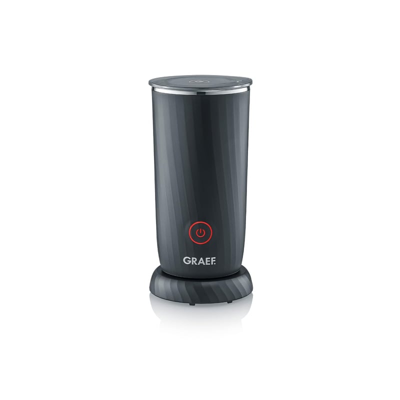 Aparat electric pentru spumarea laptelui GRAEF MS402 – 230 ml, înveliș antiaderent, 4 programe, oprire automată, potrivit și pentru lapte vegetal, negru