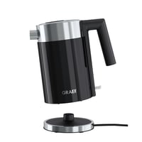 Fierbător din inox Graef WK402, 1 litru, negru, automat — defect, funcționează parțial: mâner rupt (stare: vezi a 2-a imagine) 7