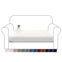 Granbest presvlaka za jastuk sofe od jacquard spandeksa - za 2 osobe, krem boja 1