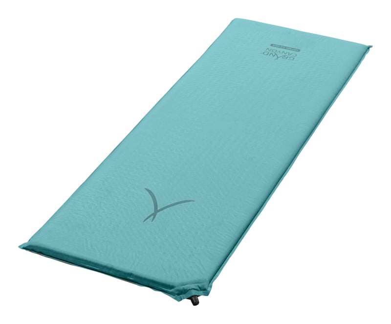Saltea de camping autogonflabilă pentru copii Grand Canyon Hattan 3.8, 160x51 cm, cu spumă de confort de 3,8 cm, ușoară și compactă, Meadowbrook