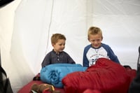 Saltea de camping autogonflabilă pentru copii Grand Canyon Hattan 3.8, 160x51 cm, cu spumă de confort de 3,8 cm, ușoară și compactă, Meadowbrook 6
