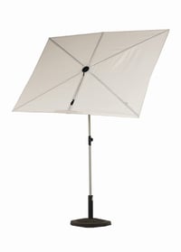 Grand patio pravokutni suncobran za balkon, UV 50+, podešavanje nagiba na tipku - bež - 183x134 cm 1