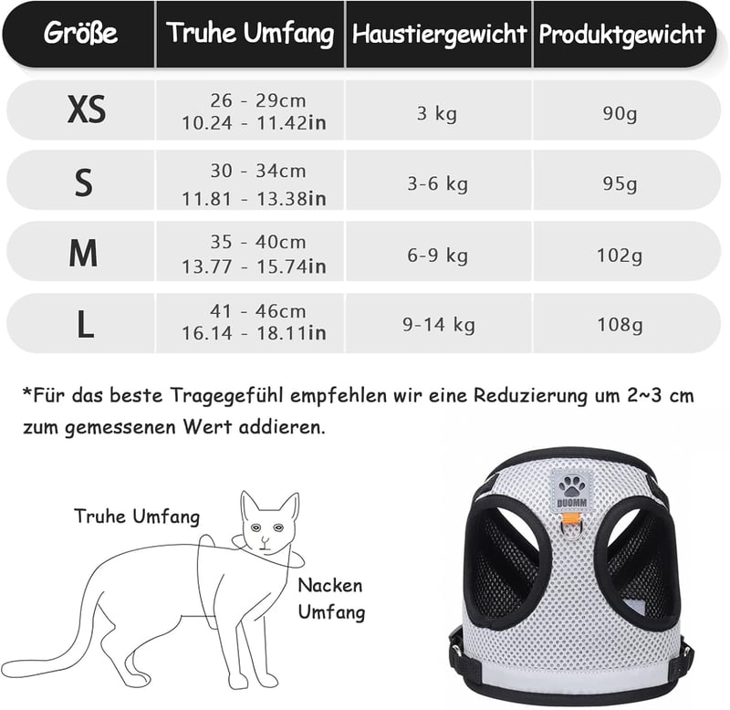 Grantop Macska Hám Pórázzal, Reflektoros Macska Mellény S Méret Szürke
