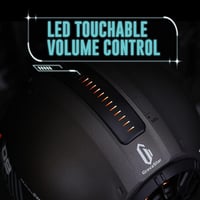 GravaStar Mars Pro Aurochs Bluetooth Hangszóró - Sci-Fi Dizájn, 15 Órás Üzemidő, 20W Sztereó Hangzás, Színes LED, TWS Technológia 8