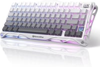 GravaStar Mercury K1 75% Mechanikus Gaming Billentyűzet Alumínium Exoskeleton RGB 1