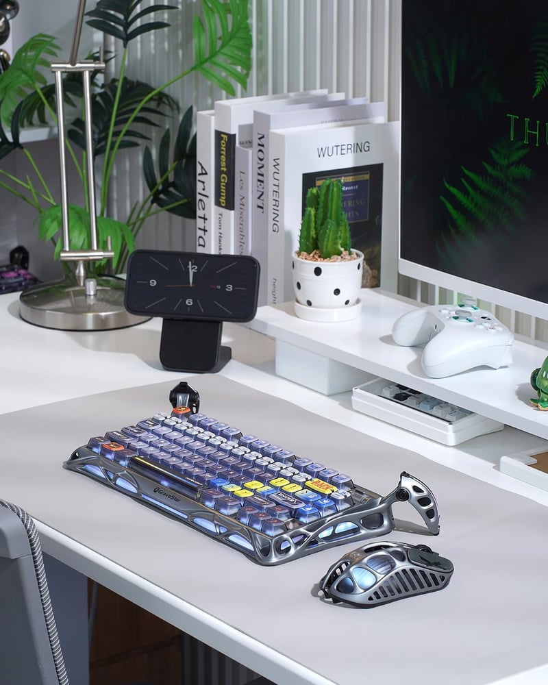 GravaStar Mercury K1 Pro Wireless Gaming Billentyűzet, 75% Alumínium, Mechanikus