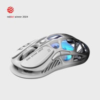 GravaStar Mercury M1 Pro Wireless Gaming Egér 26000 DPI, Ultralight 88g, RGB 2