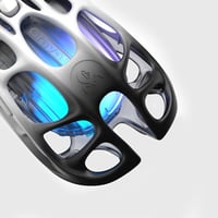 GravaStar Mercury M1 Pro Wireless Gaming Egér 26000 DPI, Ultralight 88g, RGB 6