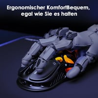 GravaStar Mercury M2 Vezeték Nélküli Gamer Egér - 26000 DPI PAW3395 Szenzor, 79g Ultrakönnyű, 5 RGB Mód, Programozható Gombok, 3 Csatlakozás 7