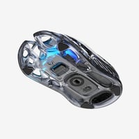 GravaStar Mercury M2 Wireless Gaming Egér 26000 DPI, 79g Ultralight, RGB, Tri-Mode 7