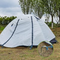 Graxury 10 db 30 cm-es trampolín föld rögzítő szög - rozsdamentes acél J-horog 6