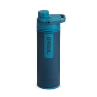 Sticlă cu filtru de apă GRAYL UltraPress 473 ml - Pentru drumeții, camping și călătorii, sticlă filtrantă, Forest Blue 1