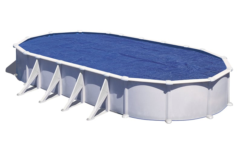 Gre CPROV510 Ljetni solarni prekrivač za ovalni bazen 500x350 cm plavi
