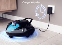 Gre Moovo 90 akumulátorový bazénový vysávač pre nafukovacie a zabudované bazény do 80 m², 90-minútová výdrž, 2 l nádoba, 2600 mAh lítiová batéria 2