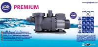 Filtračné čerpadlo do bazéna Gre PP102, 900 W, 20 m³/h, priemer filtra 500 mm, pre bazény do 100 m³, v súlade so smernicou EÚ o ekodizajne 7