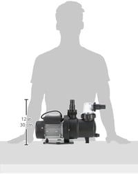 Filtračné čerpadlo do bazéna Gre PP032, 250 W, 7 m³/h, pre bazény do max. 35 m³, samonasávacie, čierne 6