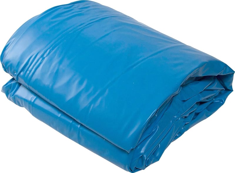 Vodotesná PVC fólia do oválneho bazéna Gre 500x300x120 cm, modrá, s upevnením