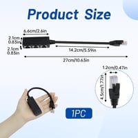 Greacesrio RJ45 Splitter 1 Apa 3 Anya Ethernet Elosztó Cat5e Cat6 Cat7 5