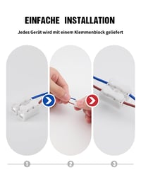 Grebeam 6 ks LED zapustené bodové svietidlo 16W 3CCT 1400lm štvorcové stropné svietidlo 230V IP44 ultratenké 25mm montážny otvor Ø145-160mm teplá neutrálna studená biela 6