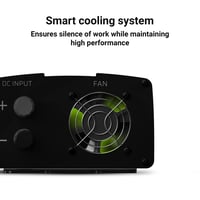 Invertor de tensiune Green Cell 300W/600W 24V-230V cu undă sinusoidală pură, convertor DC-AC pentru sisteme solare și bricheta auto 5