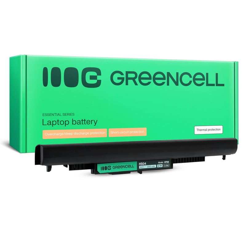 Baterie laptop Green Cell HS04 HSTNN-IB7B 807957-001 pentru HP 250 G4 G5, 255 G4 G5, 240 G4 G5, 245 G4 G5, 340 G3, 346 G3, 348 G3, 2200mAh 14.6V