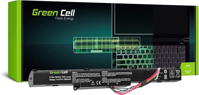 Green Cell A41-X550E laptop akkumulátor ASUS R510 / X550D / R752L / F550D sorozathoz