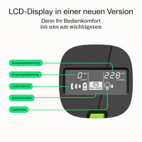 Záložný zdroj Green Cell PowerProof UPS 1000VA 700W s LCD displejom a čistou sínusoidou 7
