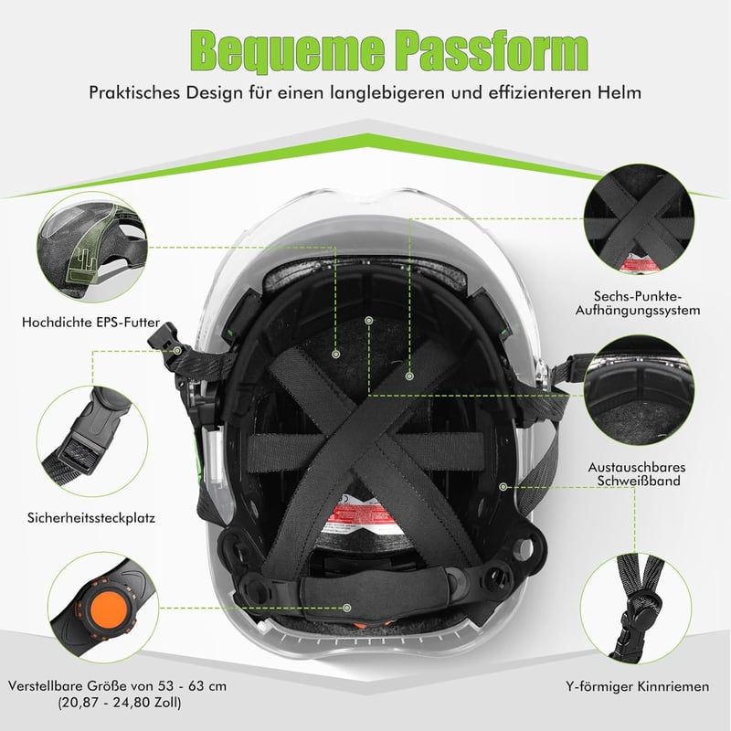 GREEN DEVIL X-Armor Védősisak Aktív Hallásvédelemmel Bluetooth Fehér EN397