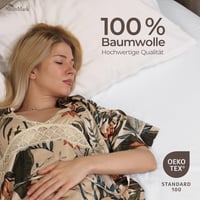 GREEN MARK Textilien plachta 250x150 cm biela, 100% tkaná bavlna, plochá plachta na jednolôžko 2