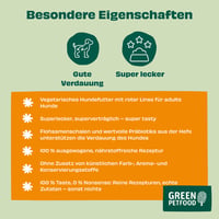 Green Petfood VeggieDog suha hrana za pse s crvenom lećom – 10 kg 5