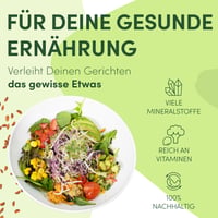 Recipient de germinare Green SEEDS Sprossenzauber, 1 buc., 500 ml, cu capac din oțel inoxidabil și tavă de colectare, pentru germinarea semințelor de broccoli, lucernă, creson, kit pentru începători 3