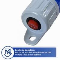 Elektrické prečerpávacie čerpadlo Green Star Greenstar 12719 SH200, akumulátorová pumpa na prečerpávanie a vyprázdňovanie kvapalín 3