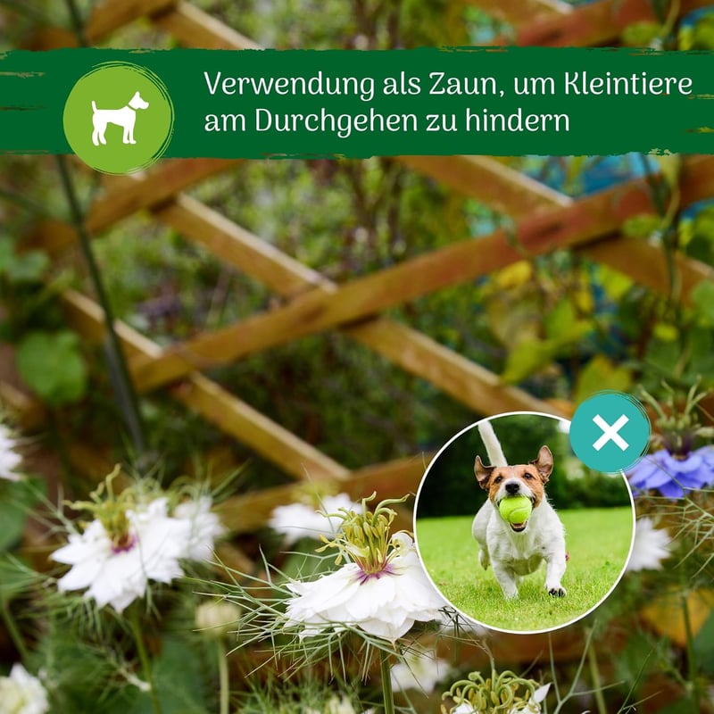 Green Thumbz Fa Spalié Teleszkópos Ollóráccsal 180x25cm Kúszónövényekhez