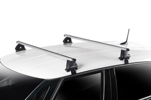 Green Valley Easy One EV aluminijske krovne šipke s predmontiranim nosačima - univerzalni set krovnih nosača