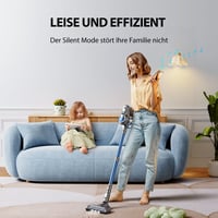 Greenote Akkumulátoros Porszívó 30 Perc Üzemidő LED Kijelzővel Kiegészítőkkel 6
