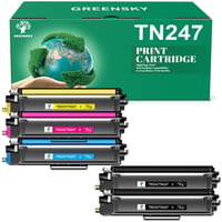 GREENSKY TN-243CMYK TN247 Kompatibilný toner pre zariadenia Brother MFC-L3750CDW, DCP-L3550CDW, HL-L3230CDW – 5 ks (2x čierny, azúrový, purpurový, žltý) 1
