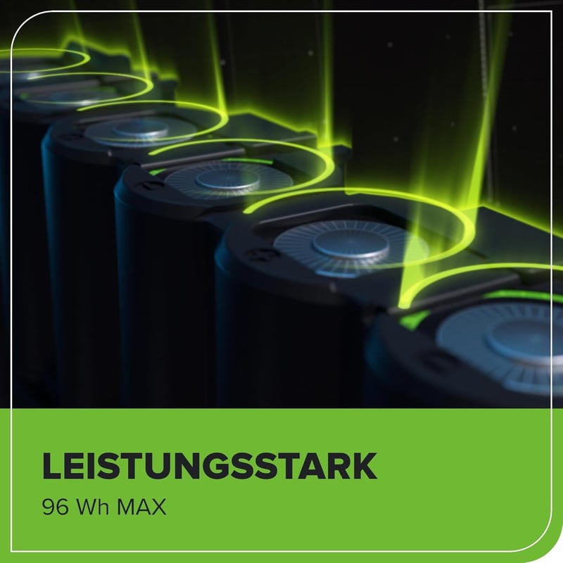 Greenworks 24V 4Ah Lítium-ion Akkumulátor Kerti Gépekhez - Gyorstöltő, LED Kijelző, Univerzális Kompatibilitás