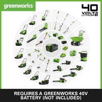 Akumulátorový fúkač a vysávač lístia Greenworks GD40BVII 40V – Záhradné náradie s dvojitou funkciou 6