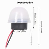 Sada 2 ks fotobuniek Greluma, AC 220V 10A, 85-265V, automatický spínač pouličného osvetlenia so svetelným senzorom — použité (stav: pozri 2. obrázok) 6
