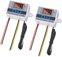 Greluma 2db Digitális Termosztát -50°C-110°C Vízálló Szenzorral Fűtés Hűtés 1