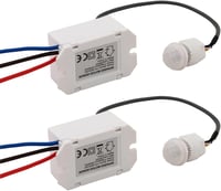 Greluma 2db Infravörös Mozgásérzékelő 220V, 8m Hatótáv 360° Beltéri Mozgásdetektor 1