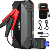 GREPRO Autó Indítóakkumulátor 12V Benzin Dízel Hordozható Gyors Töltés USB 1