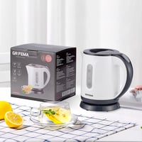 GRIFEMA 0,8L Elektromos Vízforraló 1100W - Gyors Forralás, Csökkentett Zaj, BPA-Mentes, Utazó Teafőző Automata Lekapcsolással 2