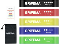 GRIFEMA GA5001 fitness ellenállásos gumiszalag készlet - 5 db 7