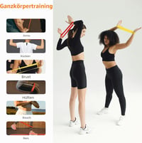 GRIFEMA GA5001 fitness ellenállásos gumiszalag készlet - 5 db 5