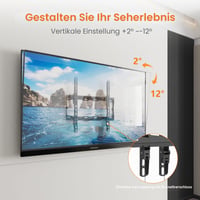 Suport TV de perete GRIFEMA GB1007-4 pentru televizoare de 26-65 inchi, înclinabil, VESA max. 400x400 mm, capacitate de încărcare 55 kg 4