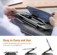 GRIFEMA GB1050 Magasságállítható Laptop Állvány 360° Forgatható Fekete - black 6