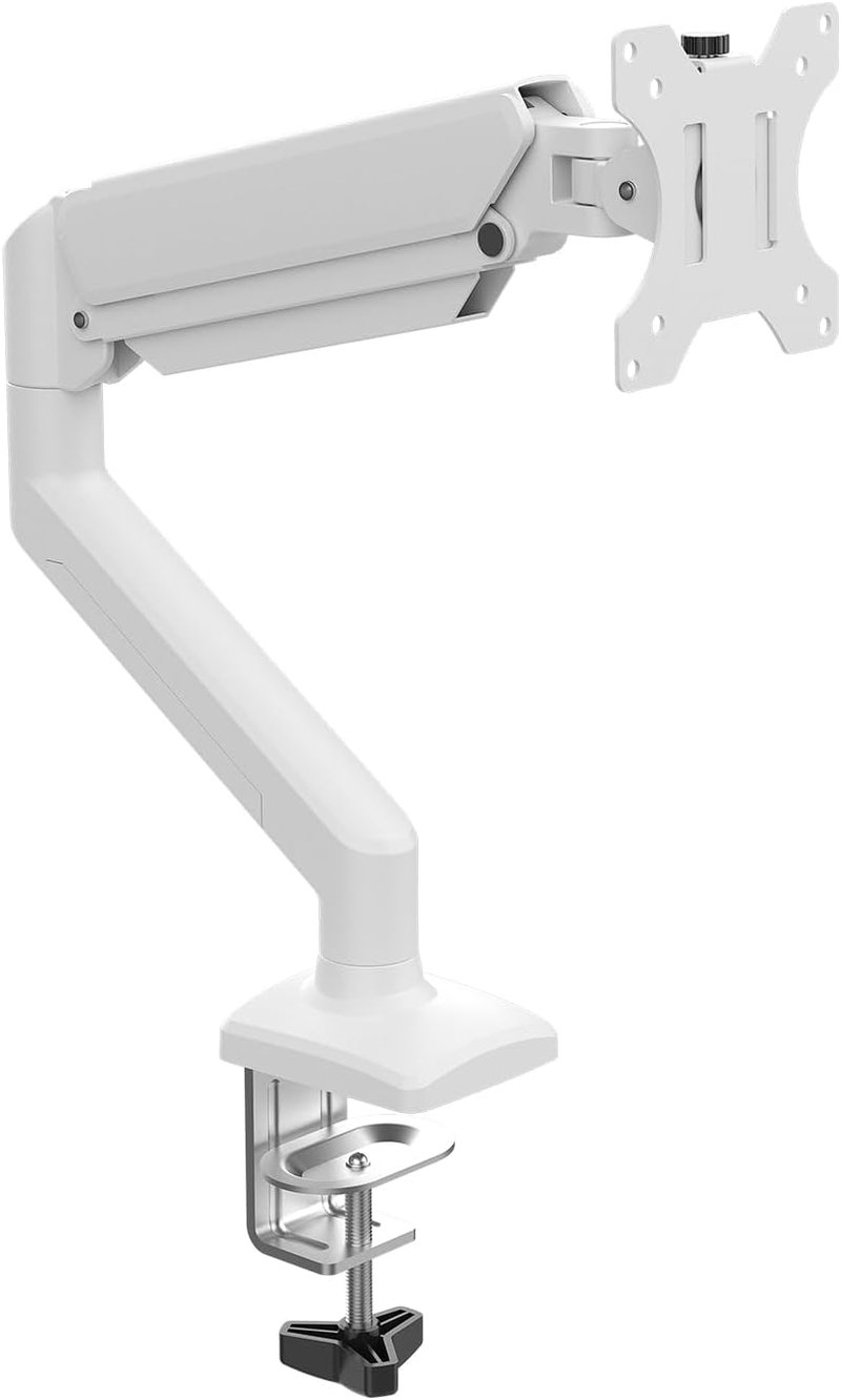GRIFEMA GB2003W-1 gázrugós monitor tartókar, 13-32", VESA 75/100, 2-9 kg - fehér